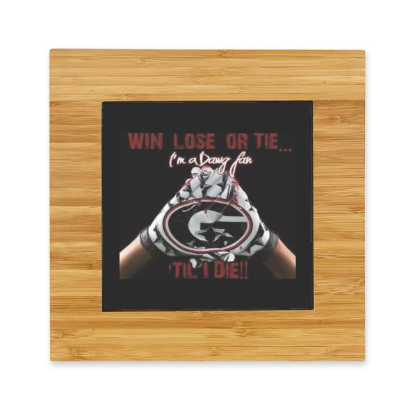 Custom Design Your Own Bamboo Trivet with Ceramic Tile Insert