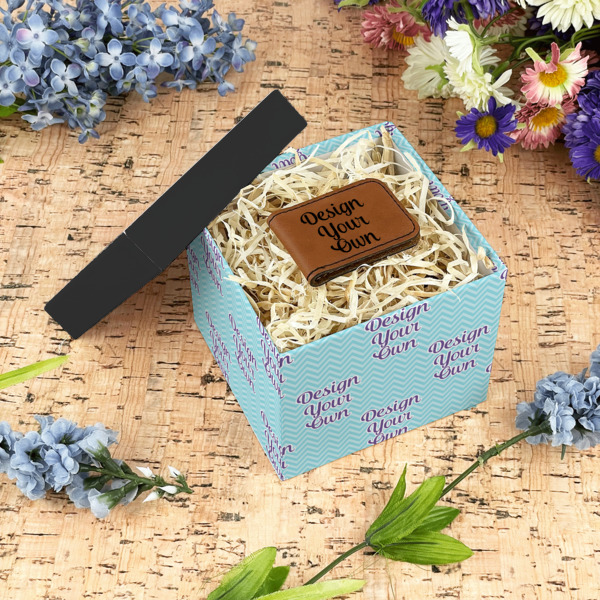 Custom Design - Gift Boxes with Lid - Canvas Wrapped - Small - In Context