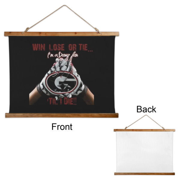 Custom Design - Wall Hanging Tapestry - Landscape - Front & Back