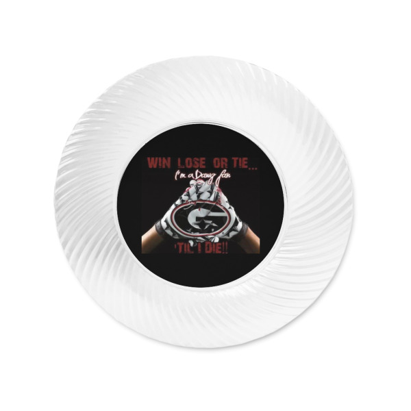 Custom Design - Plastic Party Appetizer & Dessert Plates - Approval