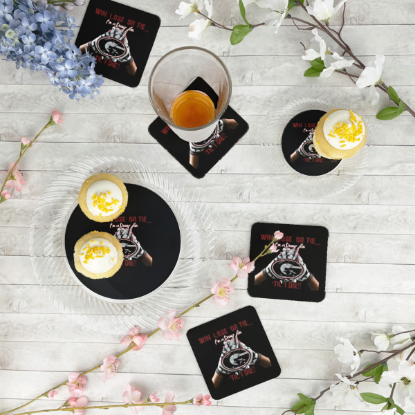 Custom Design - Plastic Party Dinner Plates - In Context