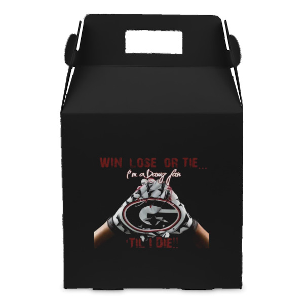 Custom Design - Gable Favor Box - Front