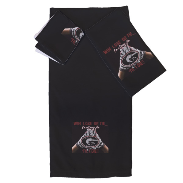 Custom Design Your Own Bath Towel Set - 3 Pcs