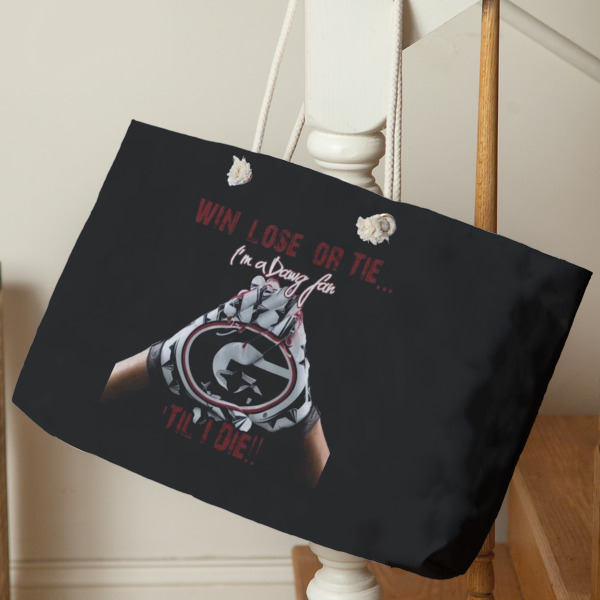 Custom Design - Large Rope Tote - Life Style