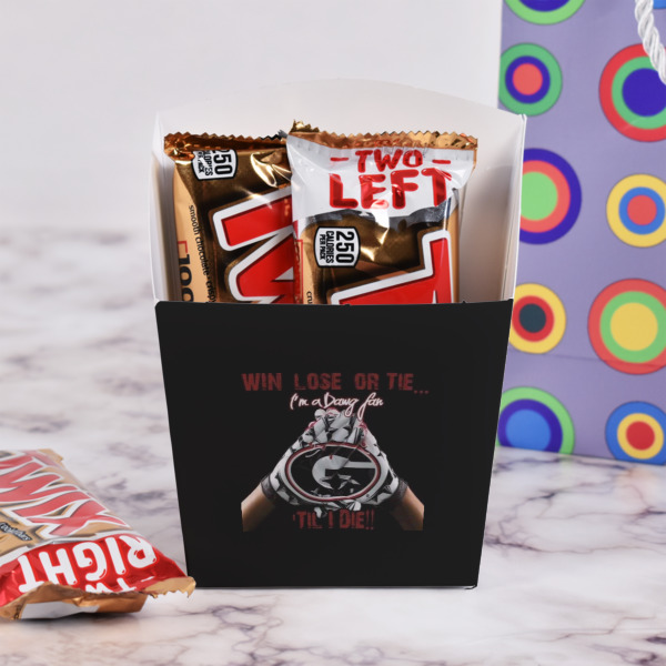 Custom Design - French Fry Favor Box - w/ Treats View