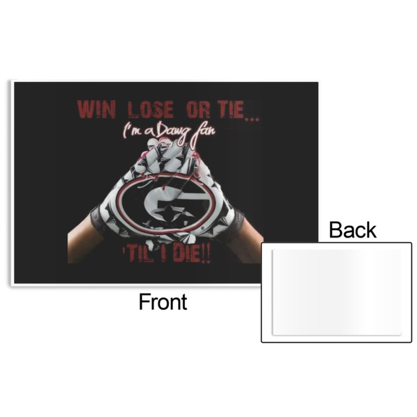 Custom Design - Disposable Paper Placemat - Front & Back