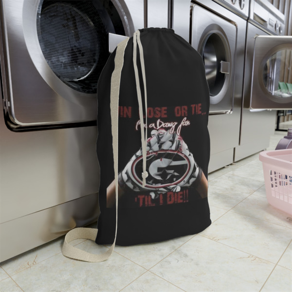 Custom Design - Large Laundry Bag - In Context