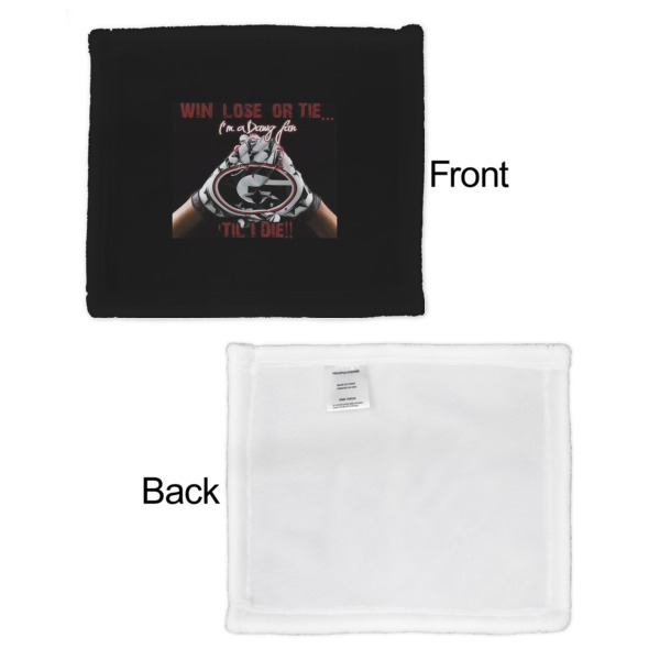 Custom Design - Security Blanket - Front & White Back View