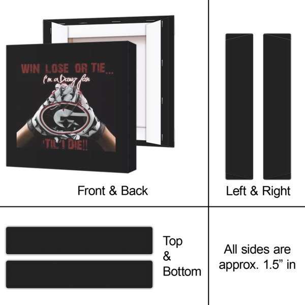 Custom Design - 8x8 - Canvas Print - Approval