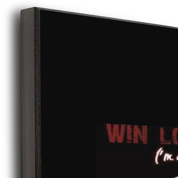 Custom Design - 11x14 Wood Print - Closeup