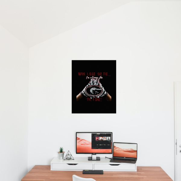 Custom Design - 20x24 - Matte Poster - On the Wall