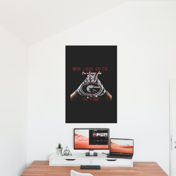 Custom Design - 24x36 - Matte Poster - On the Wall