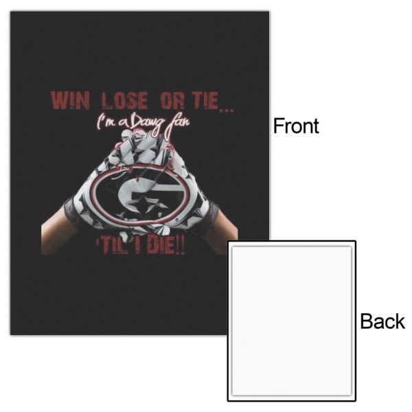 Custom Design - 16x20 - Matte Poster - Front & Back