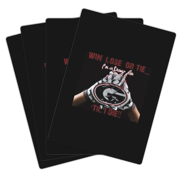 Custom Design - Playing Cards - Hand Back View