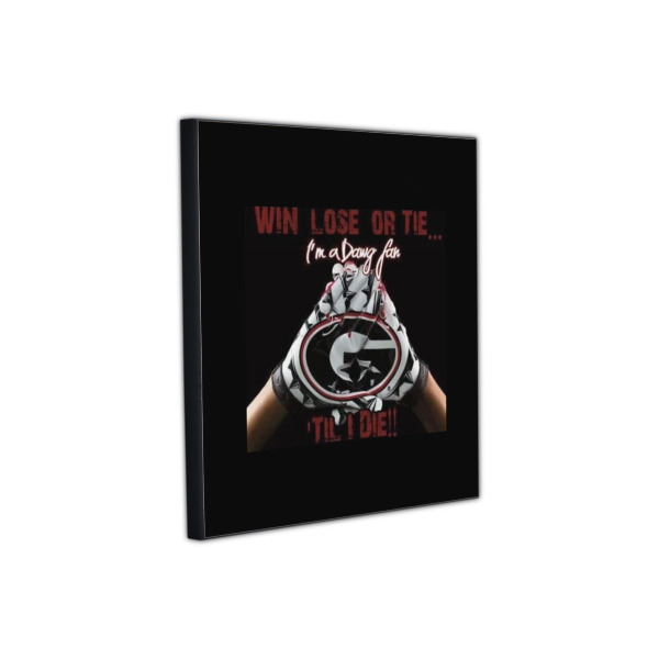 Custom Design - 12x12 Wood Print - Angle View