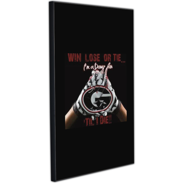 Custom Design - 20x30 Wood Print - Angle View