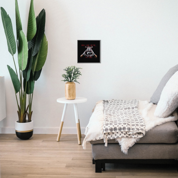 Custom Design - 12x12 Wood Print - In Context