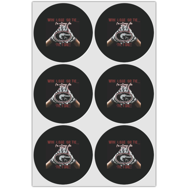 Custom Design - Icing Circle - Large - Set of 6