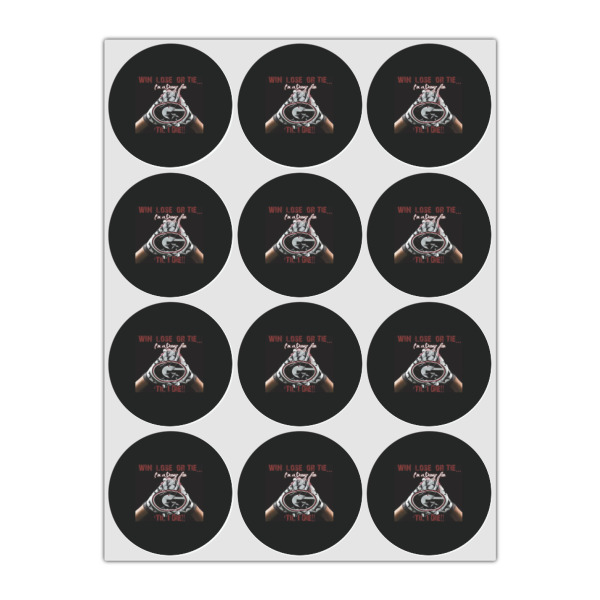 Custom Design - Icing Circle - Small - Set of 12