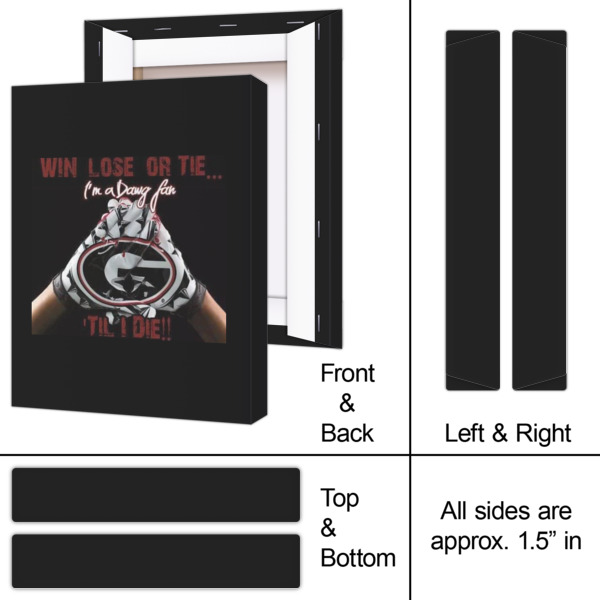 Custom Design - 8x10 - Canvas Print - Approval