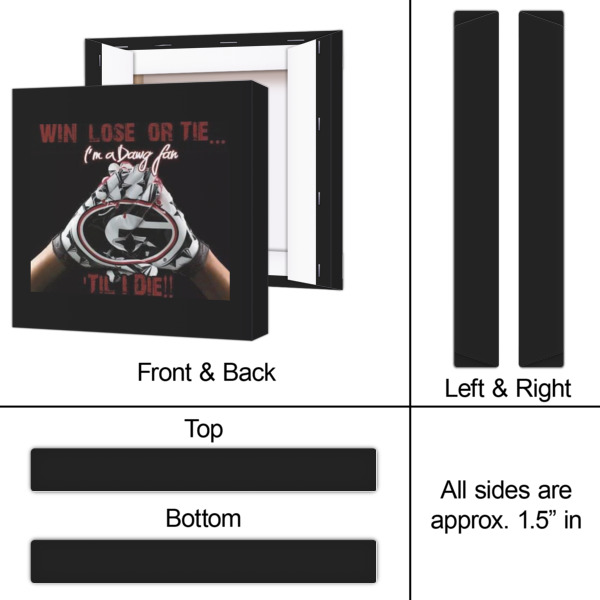 Custom Design - 12x12 - Canvas Print - Approval