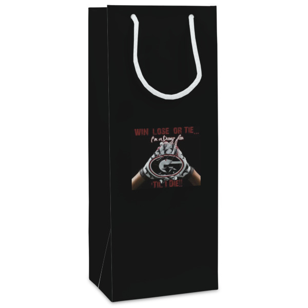 Custom Design Your Own Wine Gift Bags - Matte