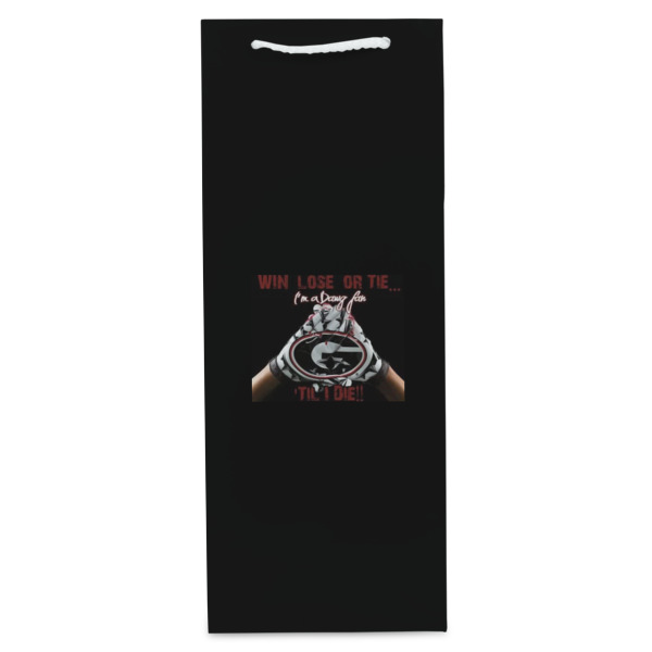 Custom Design - Wine Gift Bag - Matte - Front