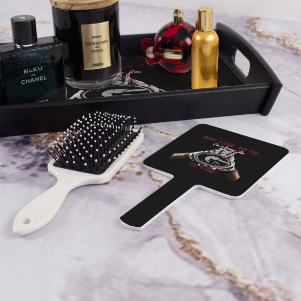 Custom Design - Hand Mirror - With Hair Brush