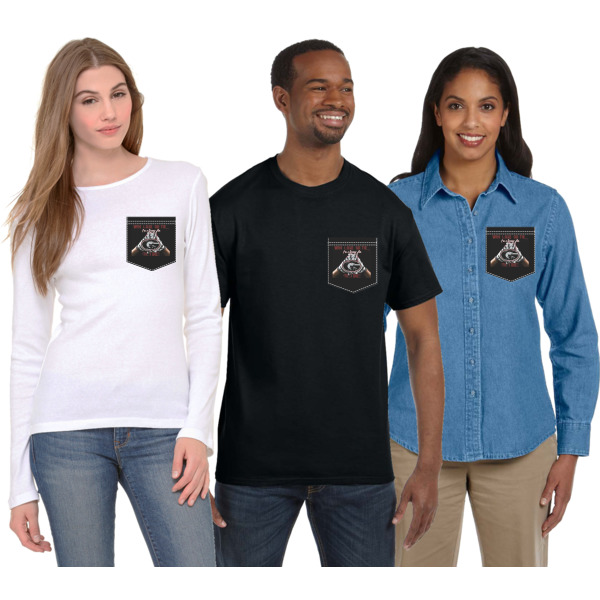 Custom Design - Iron On Faux Pocket (On Garments)