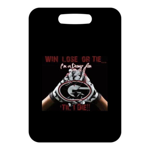 Custom Design - Metal Luggage Tag - Front Without Strap