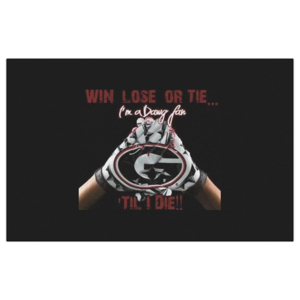 Custom Design - Indoor / Outdoor Rug - 5'x8' - Front Flat