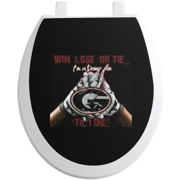 Custom Design Your Own Toilet Seat Decal