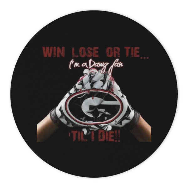 Custom Design - Round Paper Coaster - Approval