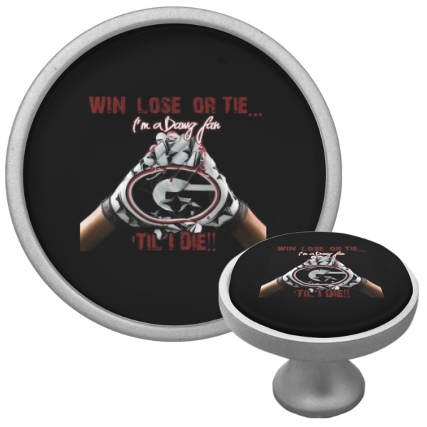 Custom Design - Cabinet Knob - Nickel - Multi Angle