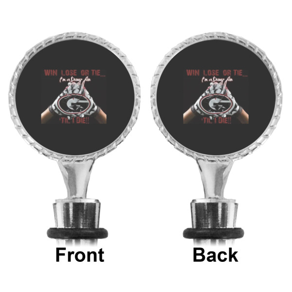 Custom Design - Bottle Stopper - Front and Back