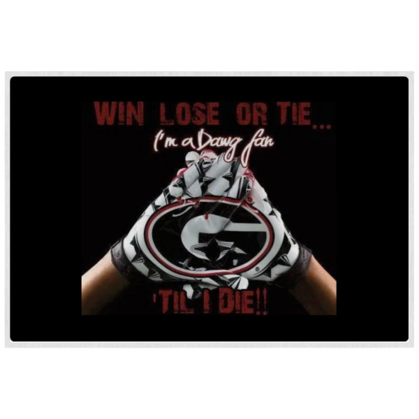 Custom Design - Laminated Placemat - Back