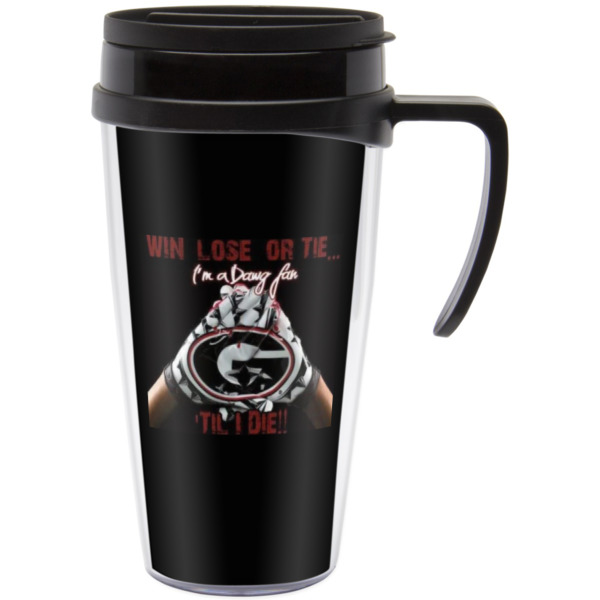 Custom Design Your Own Acrylic Travel Mug with Handle