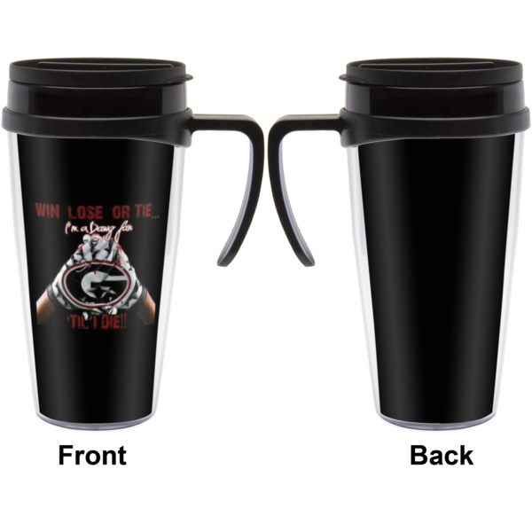 Custom Design - Travel Mug with Black Handle - Approval