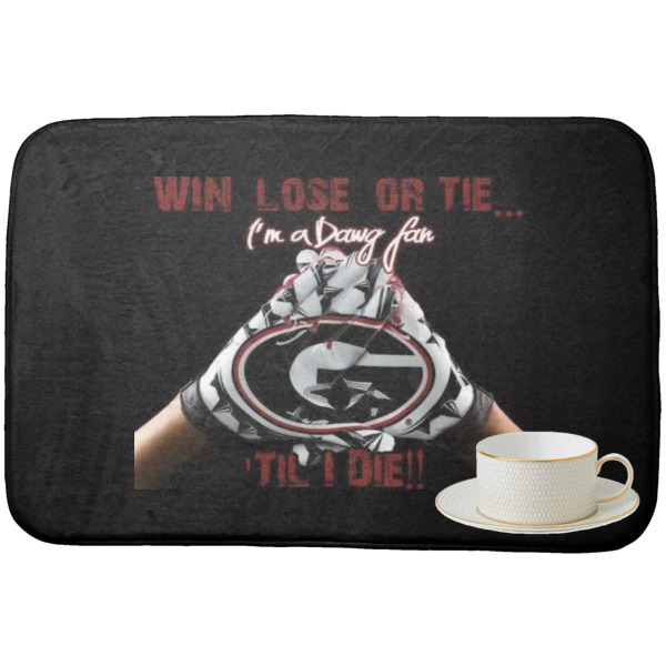 Custom Design - Dish Drying Mat - with cup