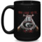 Design Your Own 15 oz Coffee Mug - Black