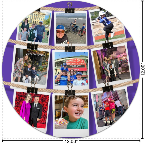 Custom Design Your Own Round Decal - Medium