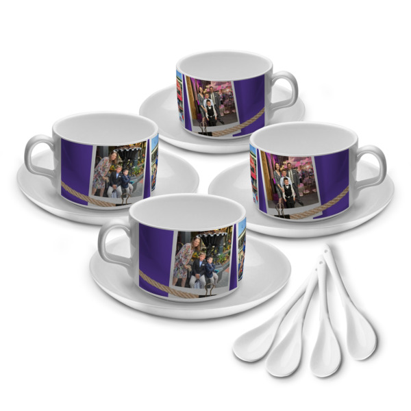 Custom Design - Tea Cup - Set of 4