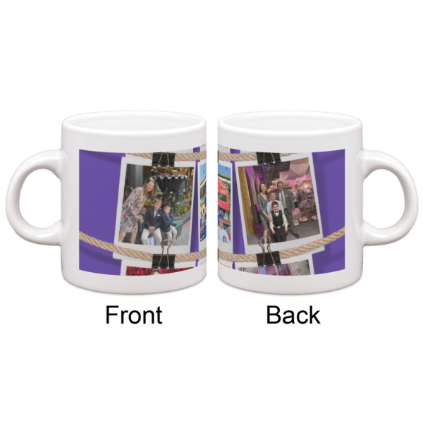 Custom Design - Single Shot Espresso Cup - Single - Front & Back