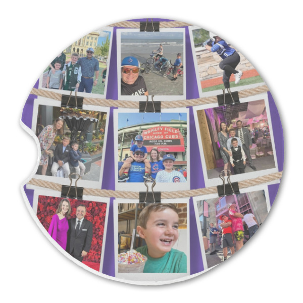 Custom Design - Sandstone Car Coaster - Single