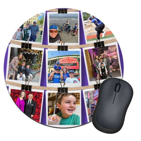 Custom Design Your Own Round Mouse Pad