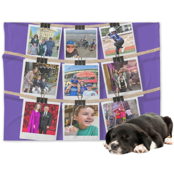 Custom Design Your Own Dog Blanket - Large