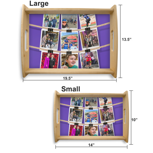 Custom Design - Serving Tray Wood Sizes