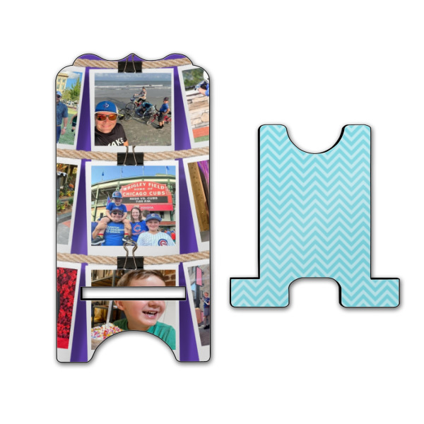 Custom Design - Stylized Phone Stand - Front & Back - Large