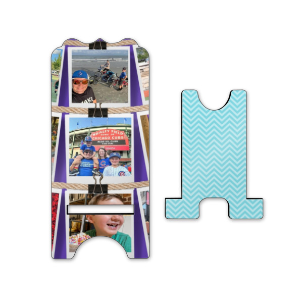 Custom Design - Stylized Phone Stand - Front & Back - Small