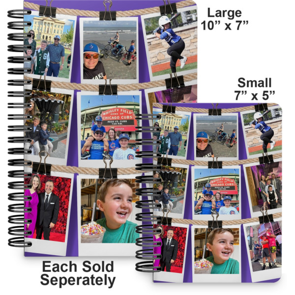 Custom Design - Spiral Journal - Comparison